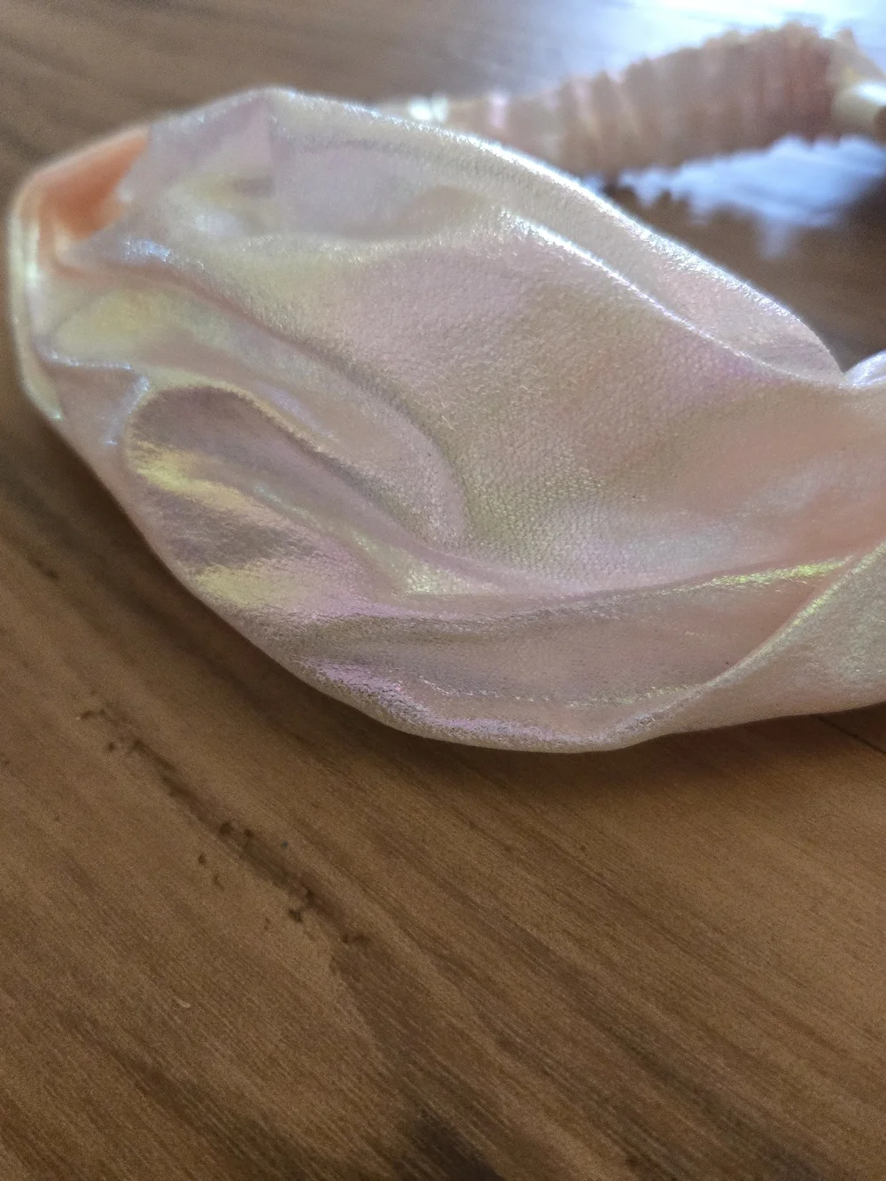 4/$15 Boho Glam Mean Girls Wednesday Pink Iridescent Headband Women's Hair